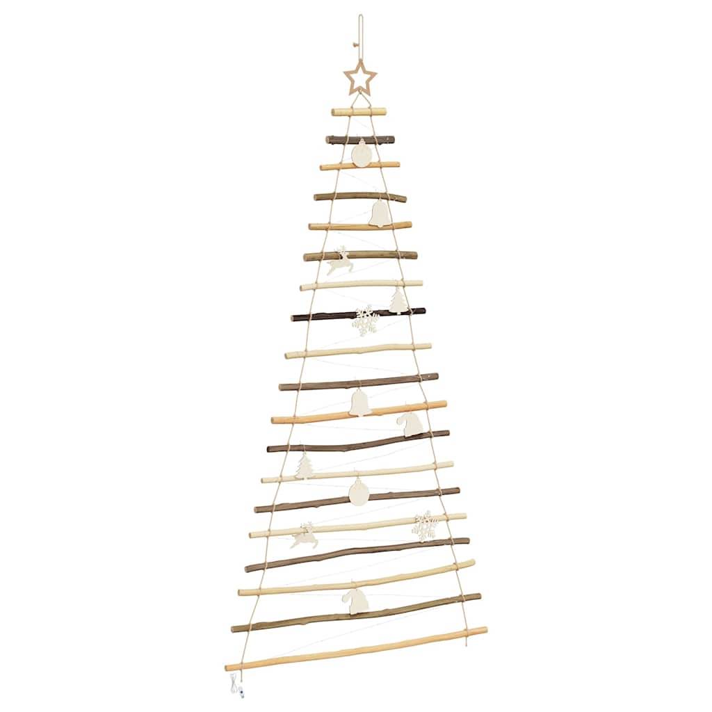 ComfortXL - Grand Sapin de Noël Mural en Frêne Massif Lumineux LED pour Salon ou Terrasse 180 cm – ComfortXL Outdoor Living - Image 4