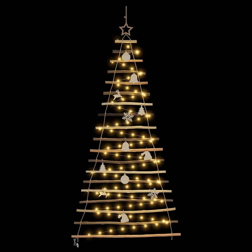 ComfortXL - Grand Sapin de Noël Mural en Frêne Massif Lumineux LED pour Salon ou Terrasse 180 cm – ComfortXL Outdoor Living - Image 6
