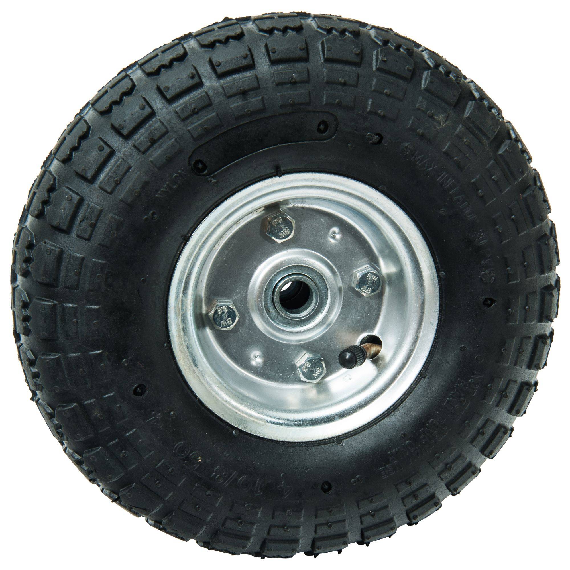 Roue gonflable axe déporté WERKA PRO - Alésage 16mm - Image 2