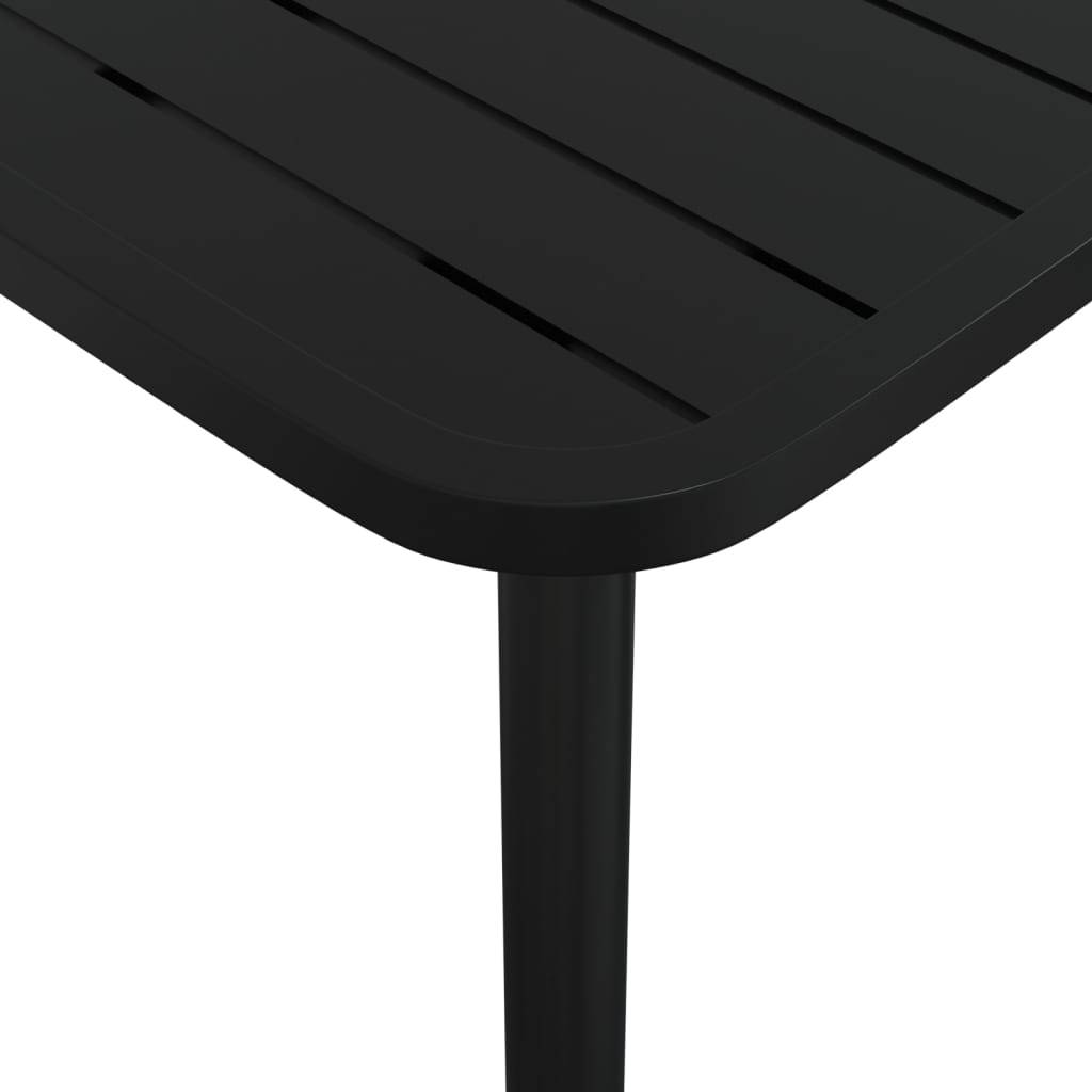 PANGIVO - Table de Jardin Anthracite 110 x 80 x 71 cm Acier - PANGIVO - Image 5