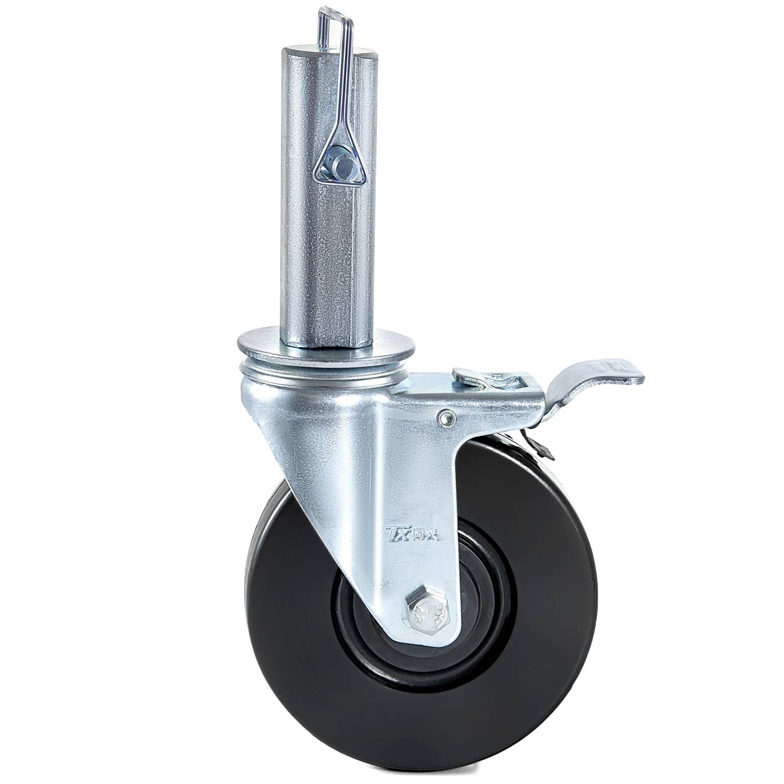 VEVOR Roulettes pivotantes polyuréthane, 12.7cm, charge 200kg/roue, lot4. - Image 9