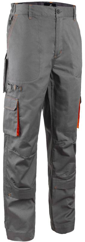 Pantalon Paddock II coton polyester gris/orange TXL - COVERGUARD - 5PAP1500XL