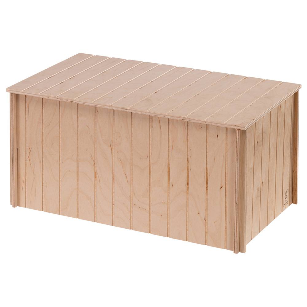 Ferplast - Ferplast Maison Lapin, Accessoire pour Cage Lapin, avec Toit Plat et Trous d'Aération, en Kit de Montage, 52 x 31 x h 26 cm, SIN MAXI Niche Maison en - Imagen 6