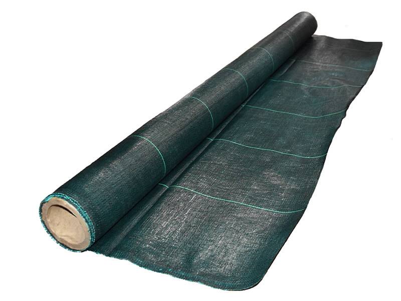 Maille Store - Toile de paillage - Vert - 130gr/m² - Non plié Non pliés 1.65m x 100m Vert - Imagen 1