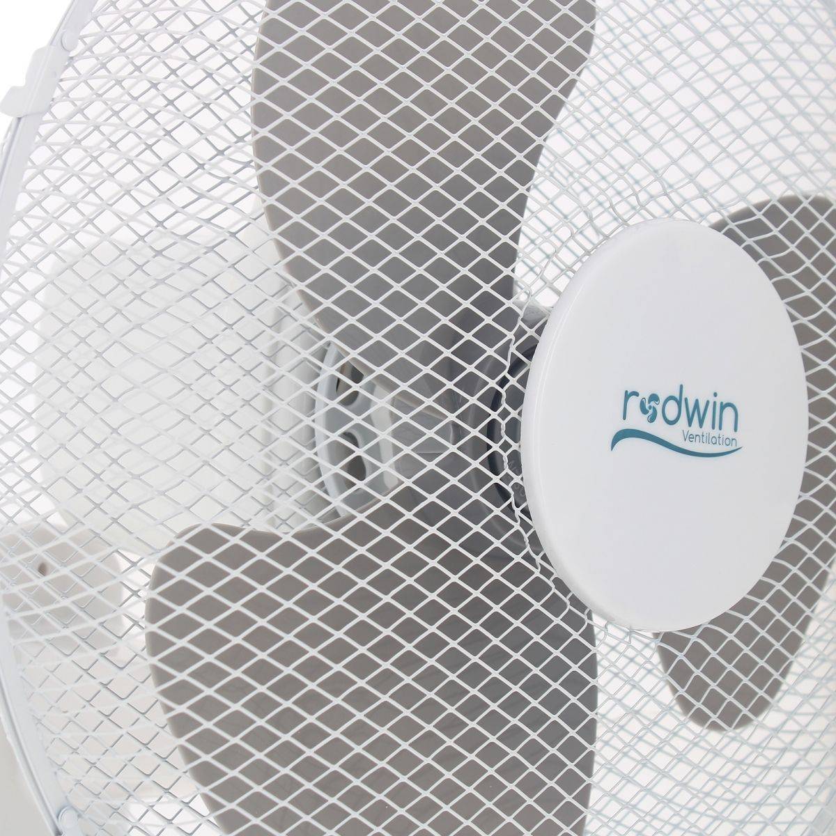 Ventilateur mural oscillant 45W avec télécommande RODWIN Ventilation ...