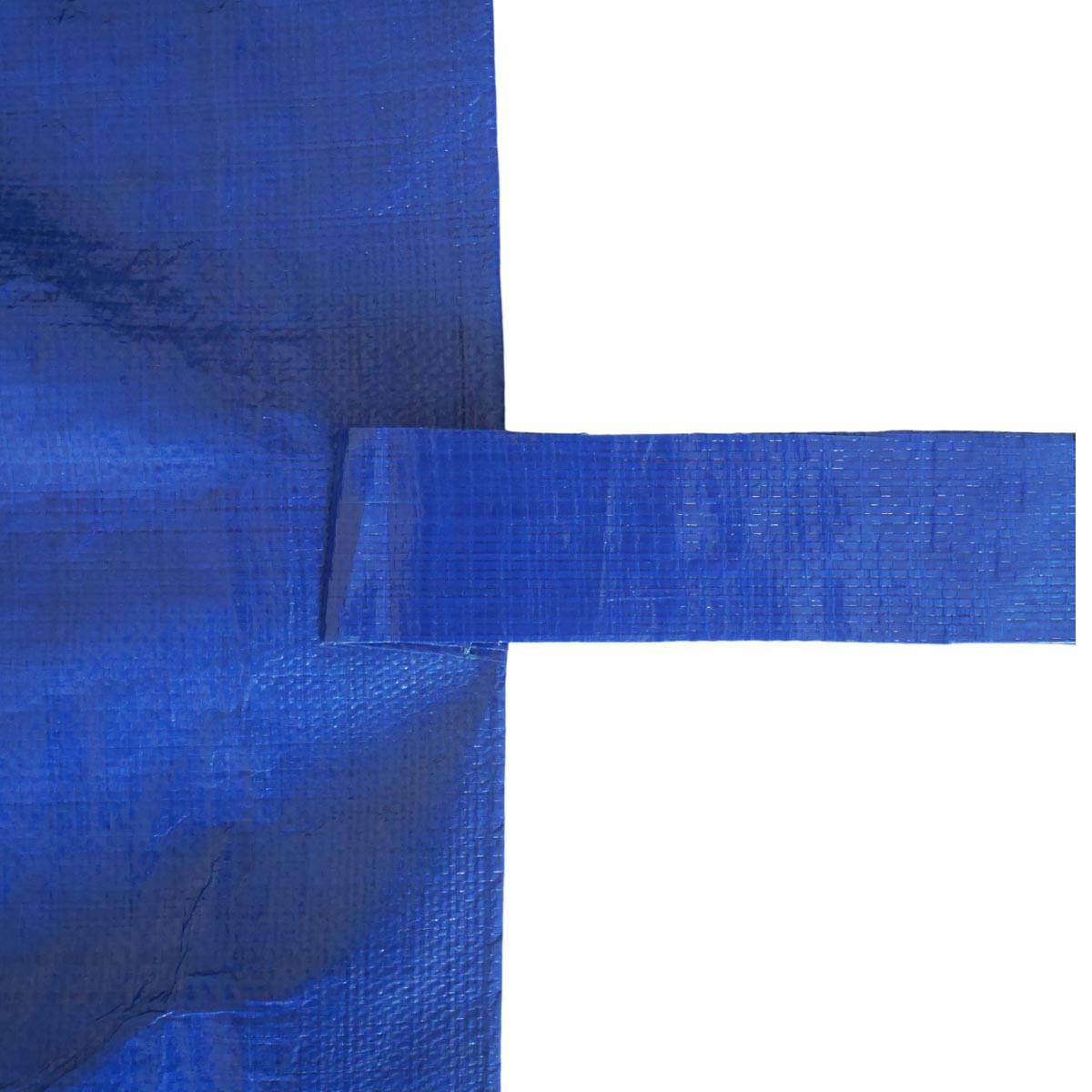 Bâche Piscine rectangulaire - 8x14 m - Couverture Piscine d'hivernage PO155RG avec Filet d'écoulement central TECPLAST - Imagen 6