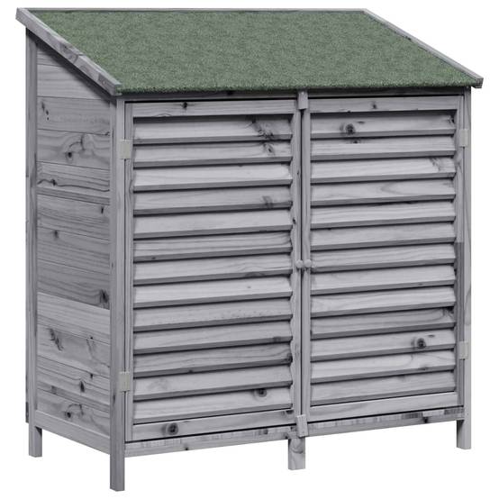 PANGIVO - Abri de jardin bois de sapin gris 106 x 56 x 113.5 cm, poids:20.14kg - PANGIVO - Image 2