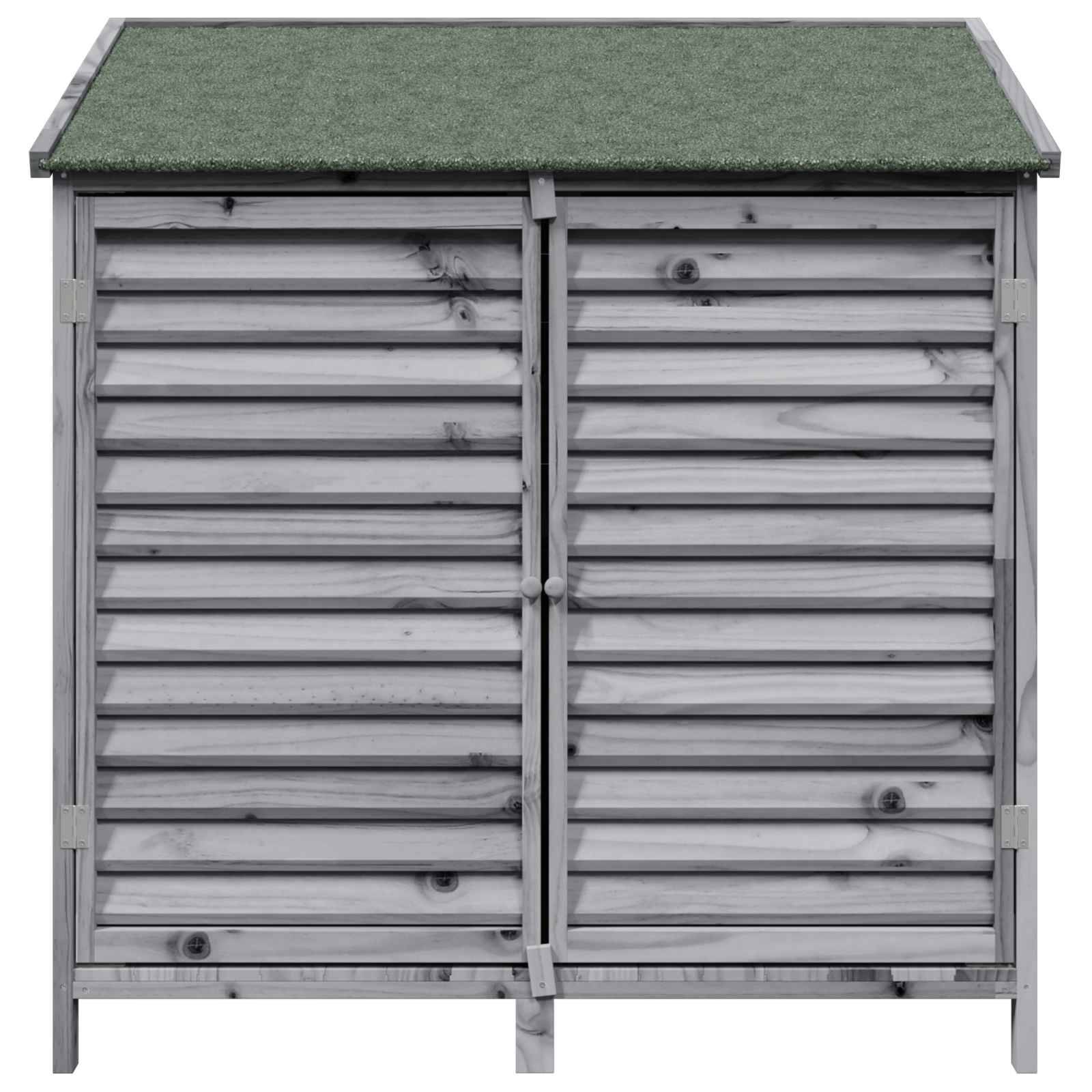 PANGIVO - Abri de jardin bois de sapin gris 106 x 56 x 113.5 cm, poids:20.14kg - PANGIVO - Image 5