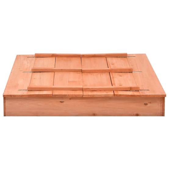 Bac à sable - Maison de jeu pour enfants Bois de sapin 95x90x15 cm - Image 1