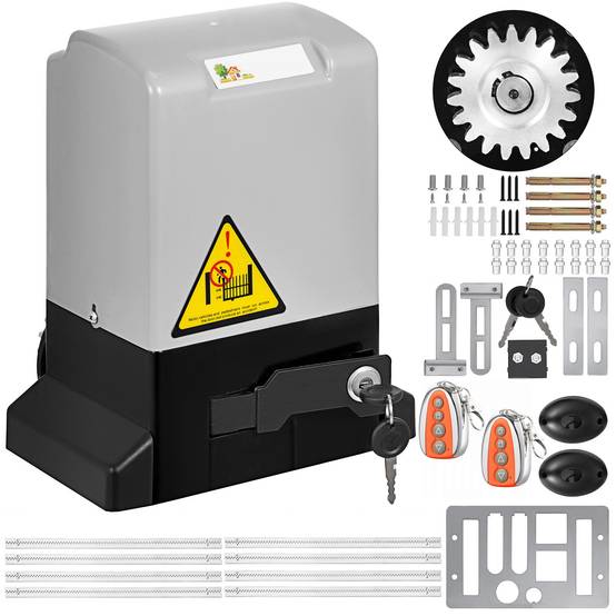 VEVOR Ouvre-porte de garage 600kg, portée 30m, silencieux, avec télécommande pour usage domestique et commercial. - Image 1