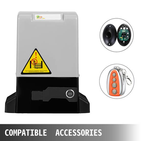 VEVOR Ouvre-porte de garage 600kg, portée 30m, silencieux, avec télécommande pour usage domestique et commercial. - Image 7