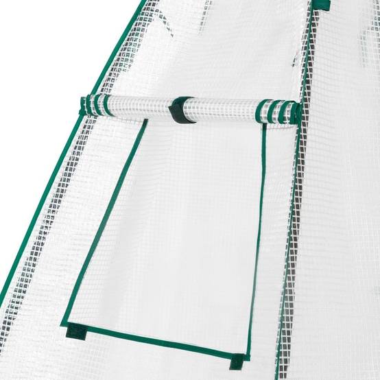 Serre quatre saisons forme dôme "tipi" Ø 140 x H. 160 Transparent - Image 5