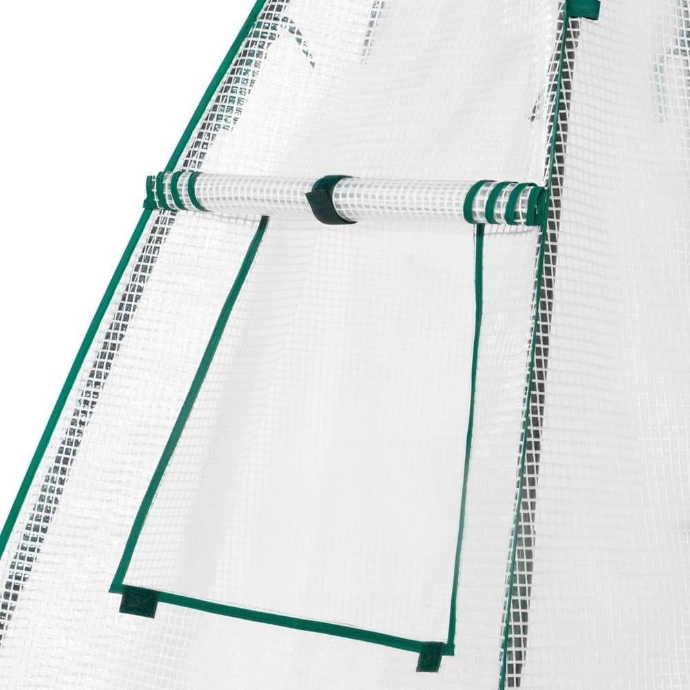 Serre quatre saisons forme dôme "tipi" Ø 140 x H. 160 Transparent - Image 5