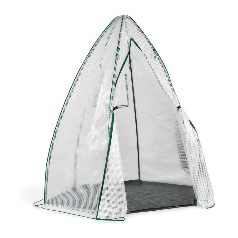 Serre quatre saisons forme dôme "tipi" Ø 140 x H. 160 Transparent - Image 2