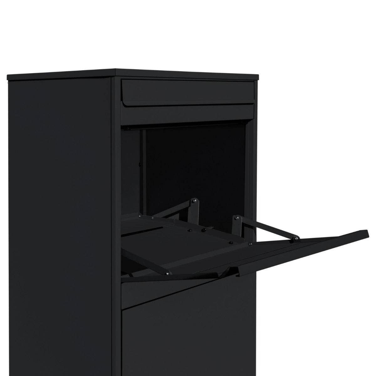 Monstershop - Boîte à Colis XL Anti-vol Noire - Livrée à Plat - Imagen 3