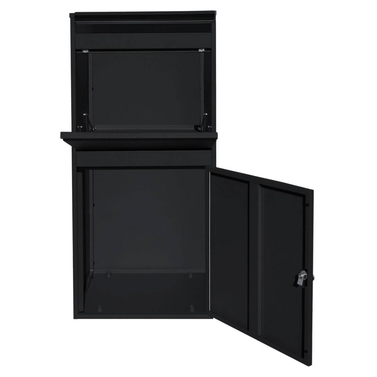 Monstershop - Boîte à Colis XL Anti-vol Noire - Livrée à Plat - Imagen 4