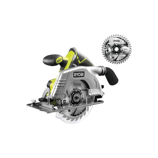 Ryobi - Pack RYOBI - Scie circulaire R18CS-0 - 18V One+ - sans batterie ni chargeur - Lame ultra fine CSB165A1 - Image 1