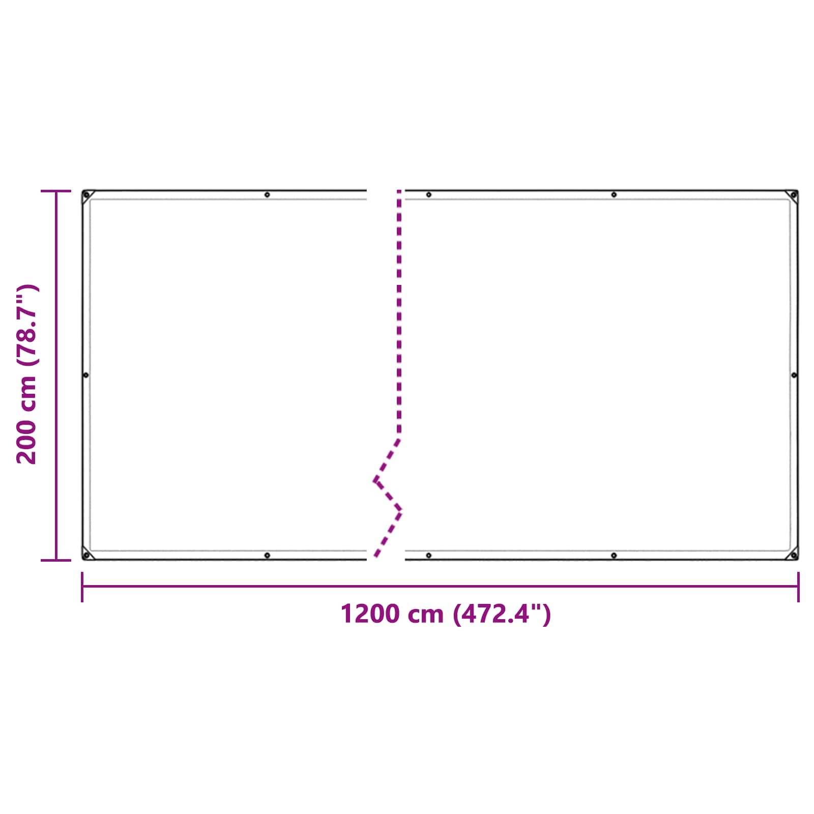 ComfortXL - Bâche protection plantes transparente PVC jardin imperméable 2x12m - ComfortXL Outdoor Living - Image 8