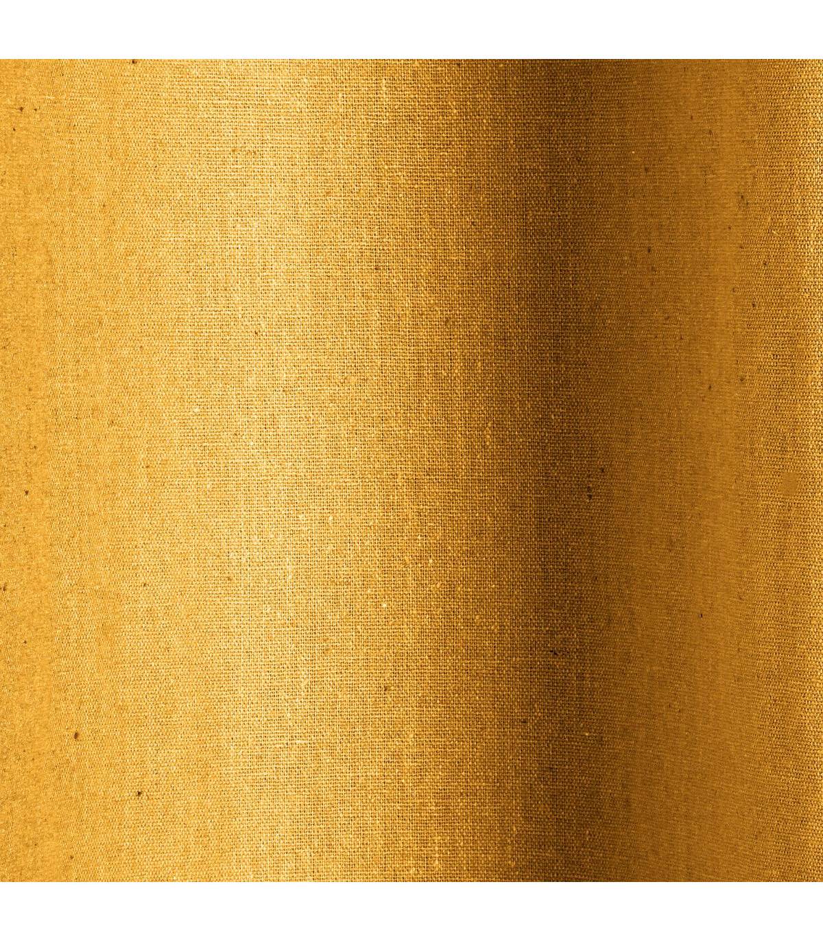 Atmosphera - Rideau à œillets Tissu Panama Ocre 140 x 260 cm - Imagen 2