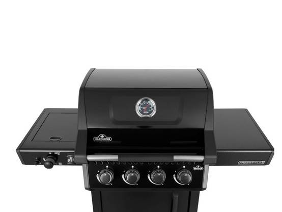 Napoleon - Barbecue gaz Freestyle 425 noir PRO 4 brûleurs + 1 sizzle zone + Plateau charbon - Napoléon - Image 5