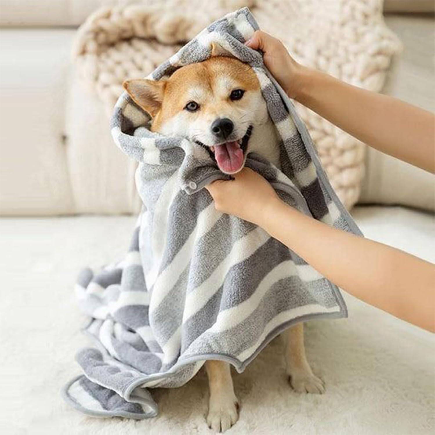 DtopbuyAge - Peignoir de Bain Canin - Microfibre Absorbante L DtopbuyAge - Image 2