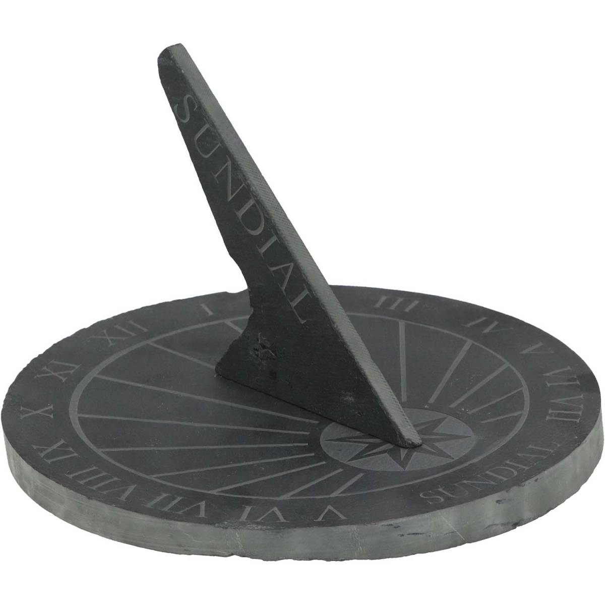 Esschert Design - Cadran solaire à poser en schiste - Imagen 1