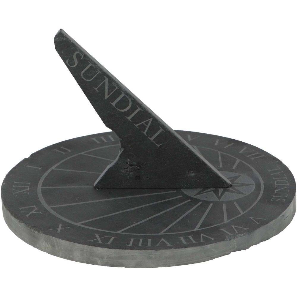 Esschert Design - Cadran solaire à poser en schiste - Imagen 4