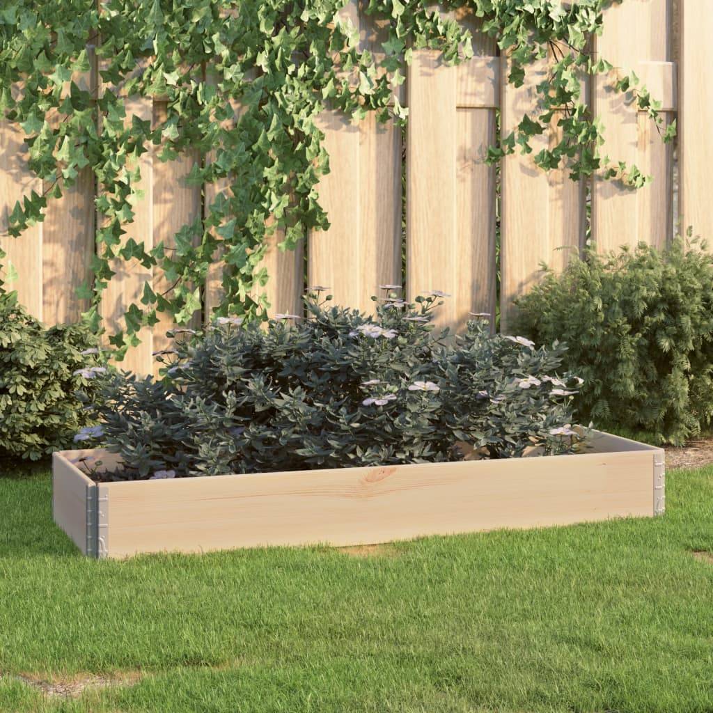Maison Chic - Jardinière, Bac à fleurs, Pot de fleurs surélevée 50x150 cm Bois de pin solide - Imagen 2
