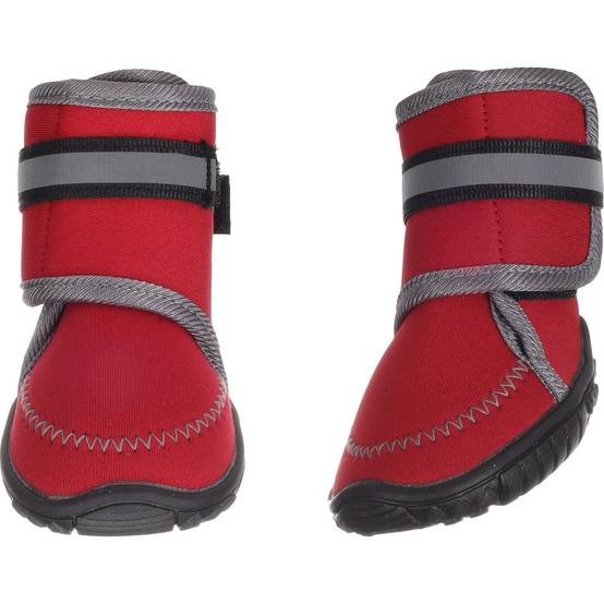 Flamingo - Chaussures Kajan Rouge M 8.1 x 6.2 cm. 2 pièces pour chien - Image 1