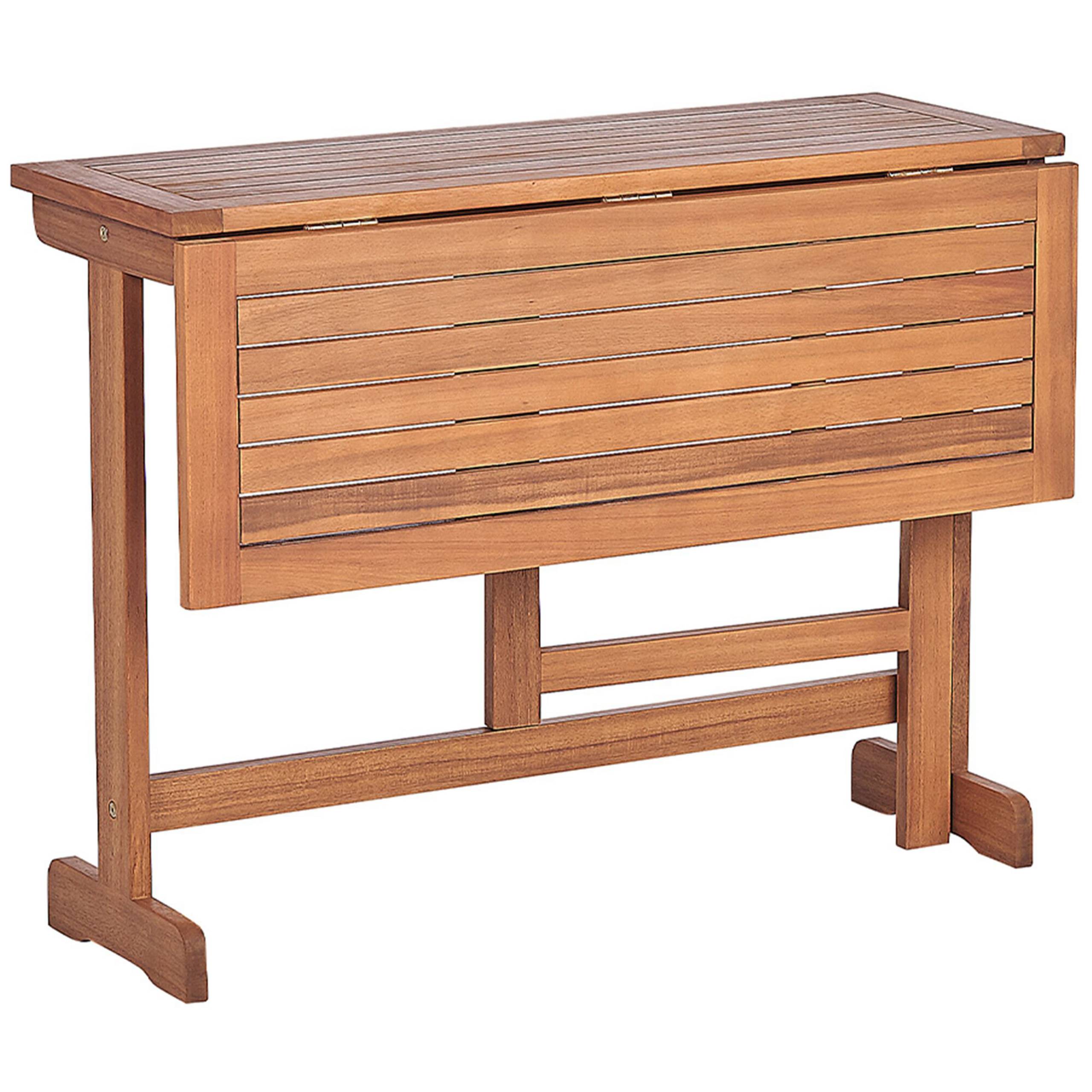 Beliani - Set de bistrot, 2 Personnes Acacia Marron LENOLA - Beliani - Imagen 10