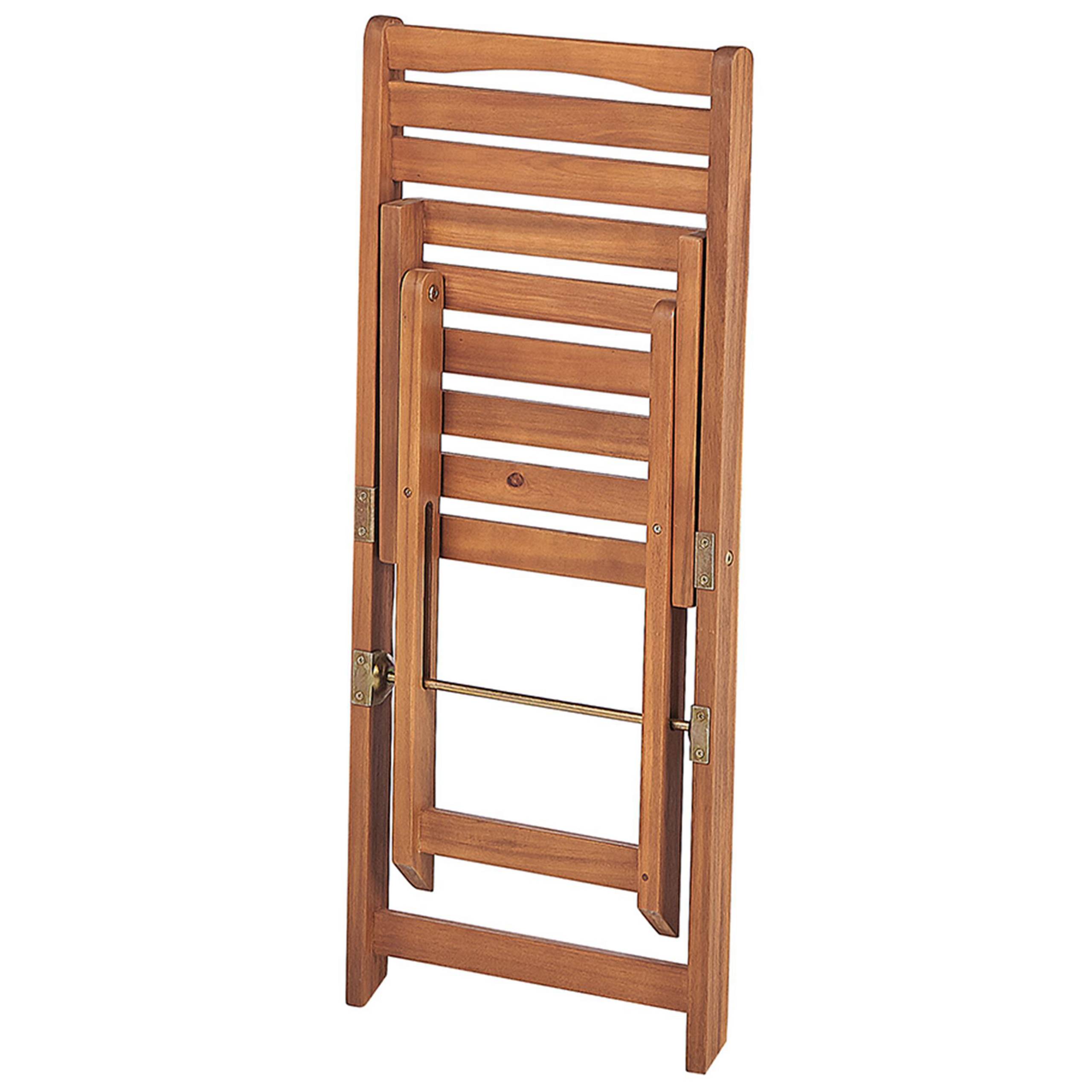 Beliani - Set de bistrot, 2 Personnes Acacia Marron LENOLA - Beliani - Imagen 7