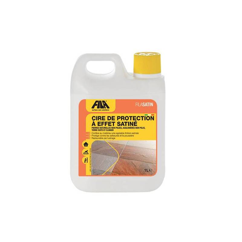 FilaSatin - Cire de protection effet satiné - Fila - 1 L