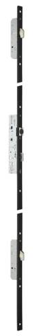 Serrure 3 points TF3 à relevage 41mm STREMLER Axe 26 U24x6mm - pêne 1/2 tour basc.court+fourreau - 6570.41.4D