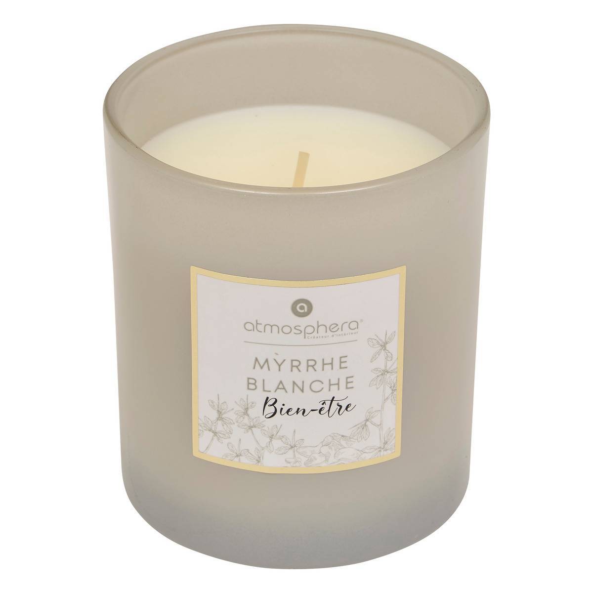 Atmosphera - Bougie parfumée Maël 190g pot verre Myrrhe - Atmosphera Créateur d'intérieur - Imagen 1