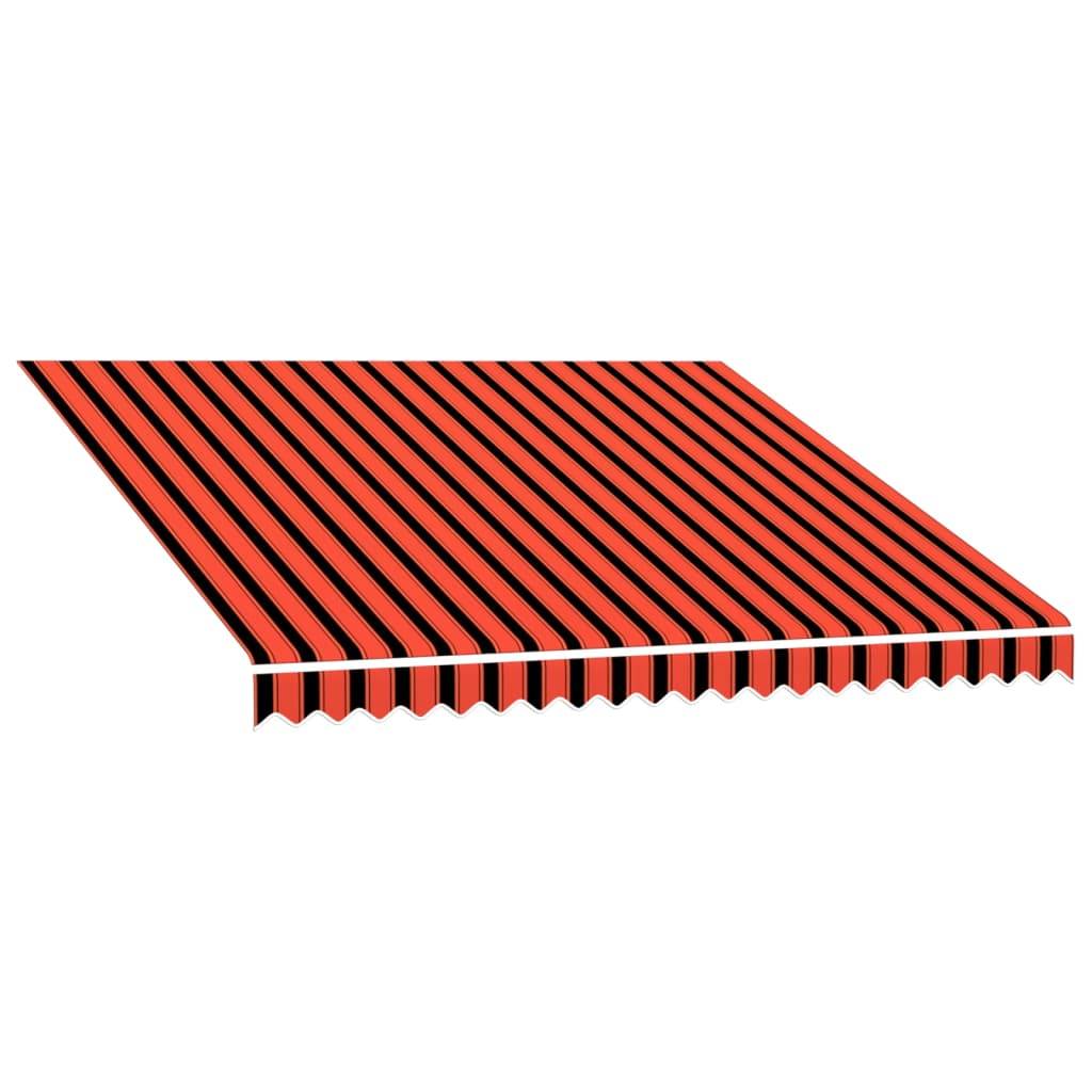 Maison Chic - Store Banne - Auvent Orange et marron 300x250 cm - Meuble Pro - Imagen 1