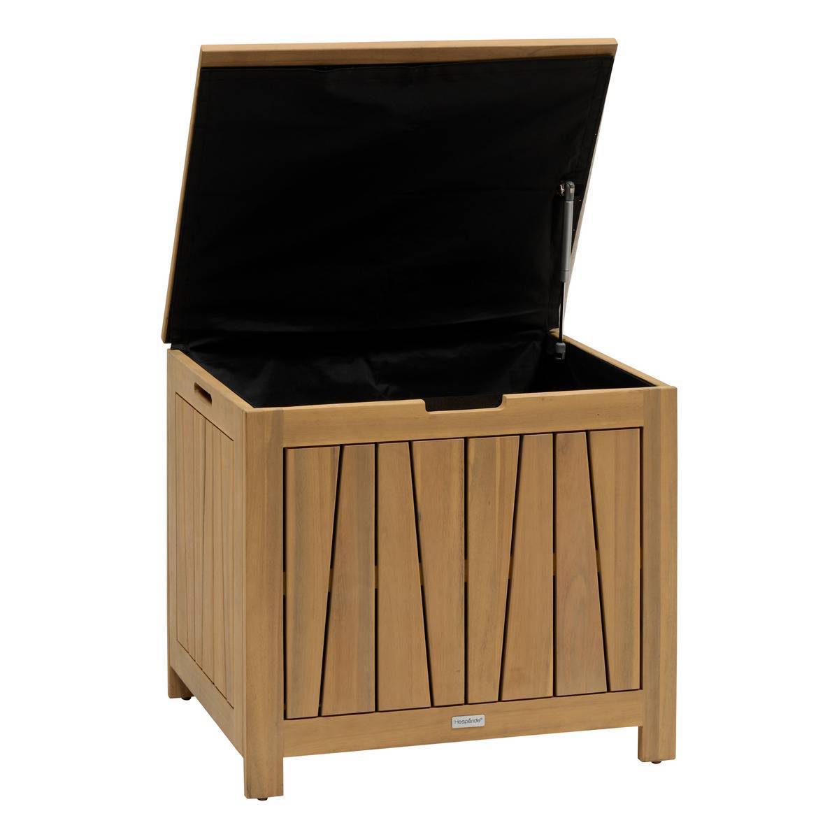 Hesperide - Coffre de rangement 100L avec assise Lodgia beige acacia - Hespéride - Image 3