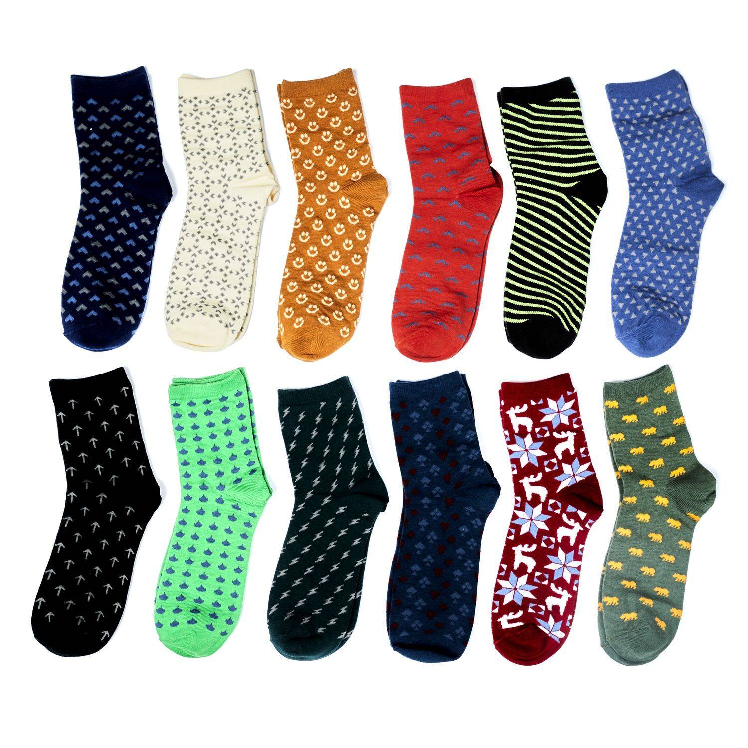 The Home Deco Factory - Calendrier de l'Avent 12 paires de chaussettes Homme - The Home Deco Factory - Imagen 3