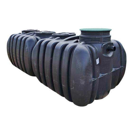 Cuve de stockage d'eau enterrée horizontale 8000l - Image 1