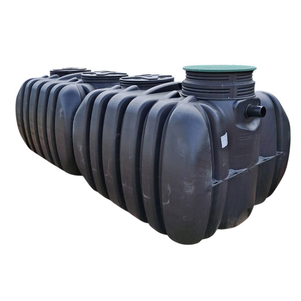Cuve de stockage d'eau enterrée horizontale 8000l - Image 1