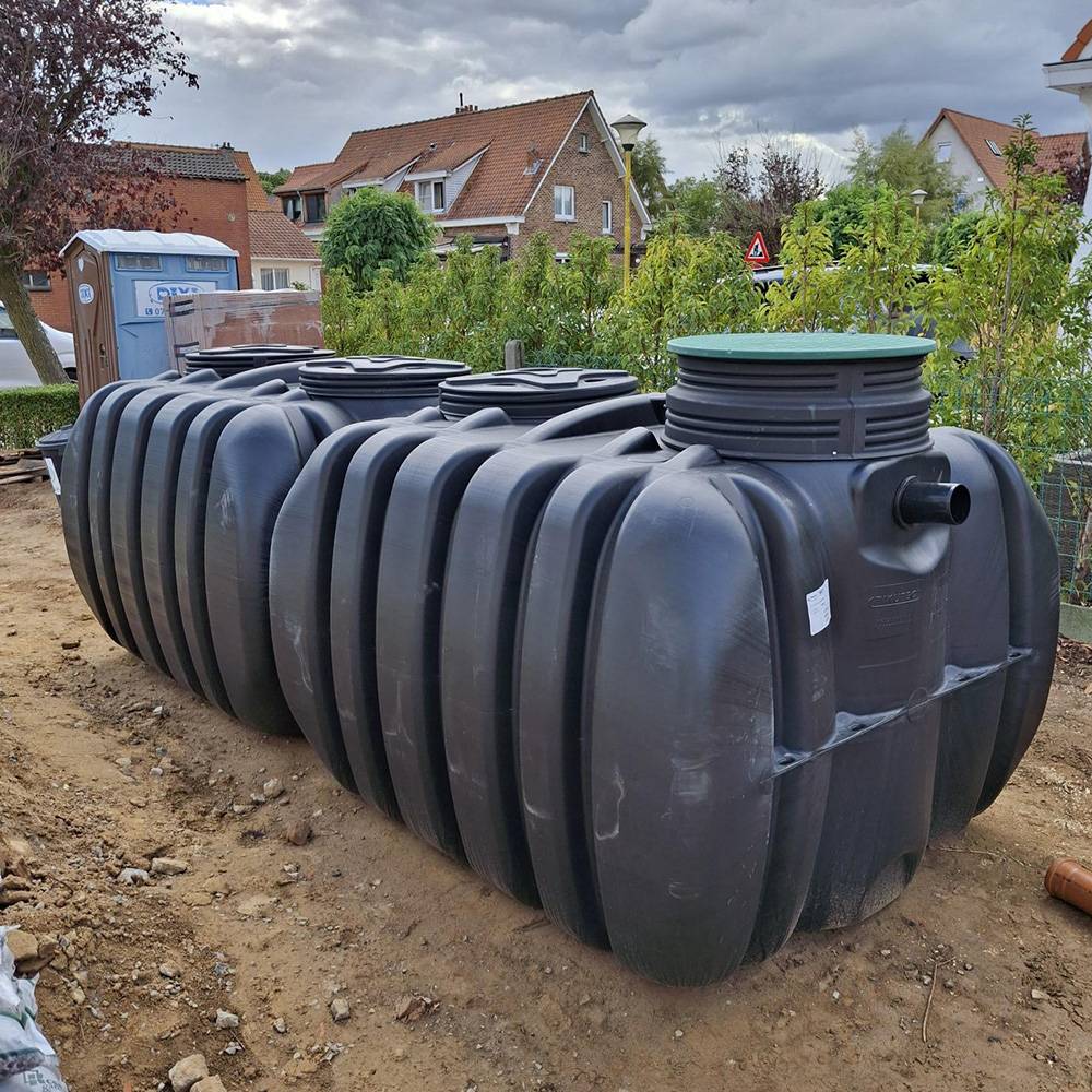 Cuve de stockage d'eau enterrée horizontale 8000l - Image 4