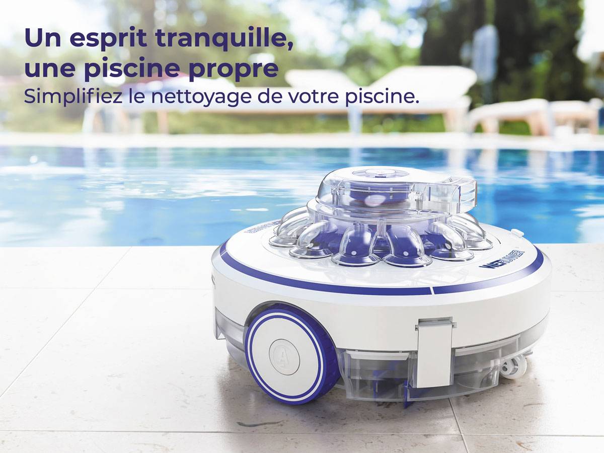 Gre Pools - Robot électrique sans fil à batterie Wet Runner - 36 m³/h - pour piscine jusqu'à 7x5 m Gre Pools - Imagen 6