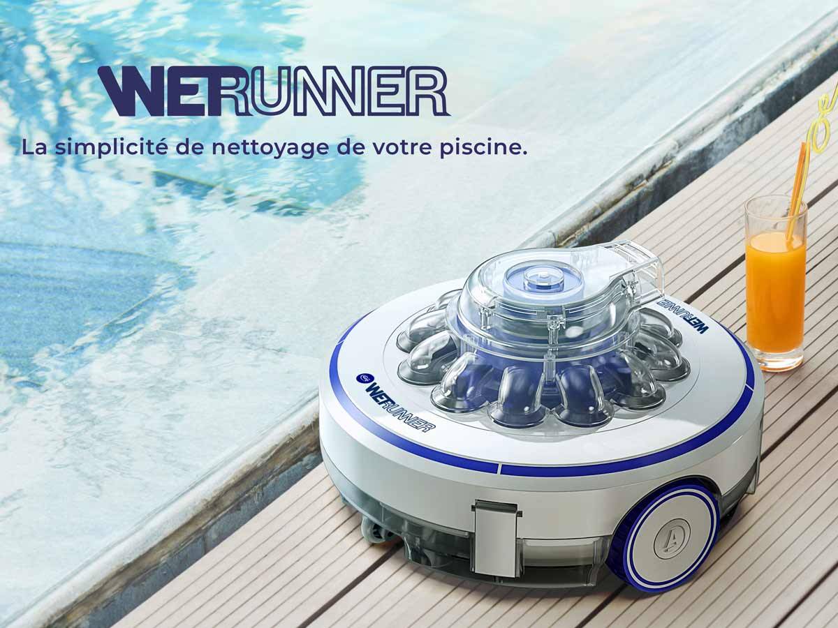 Gre Pools - Robot électrique sans fil à batterie Wet Runner - 36 m³/h - pour piscine jusqu'à 7x5 m Gre Pools - Imagen 7