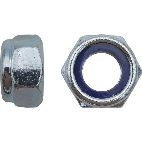 Écrou indesserrable DIN 985 Classe 8 - 22 mm Zingué - Boite de 25 - LENNIE - 05082202B