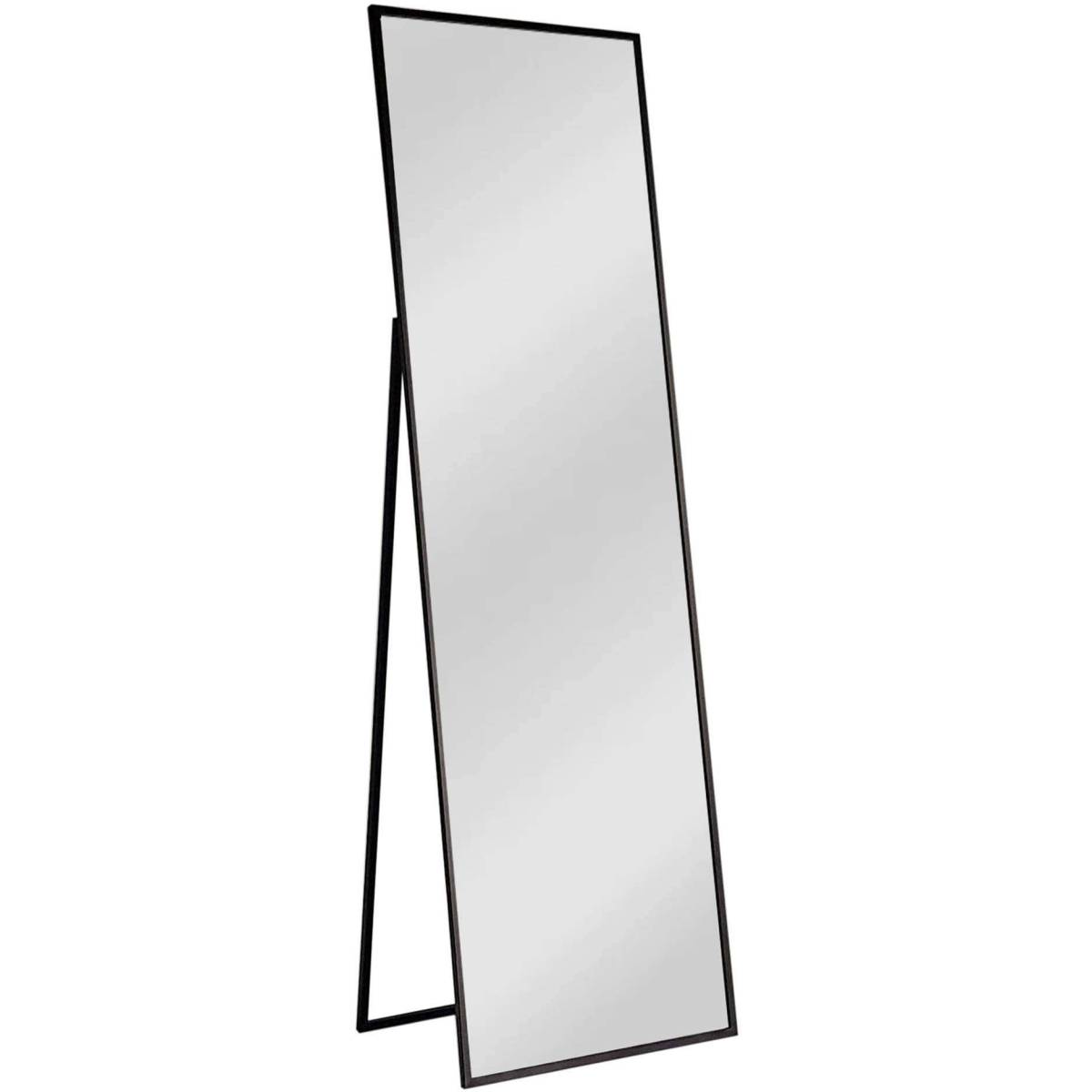 Hanah Home - Miroir psyché en métal Noir - Image 1