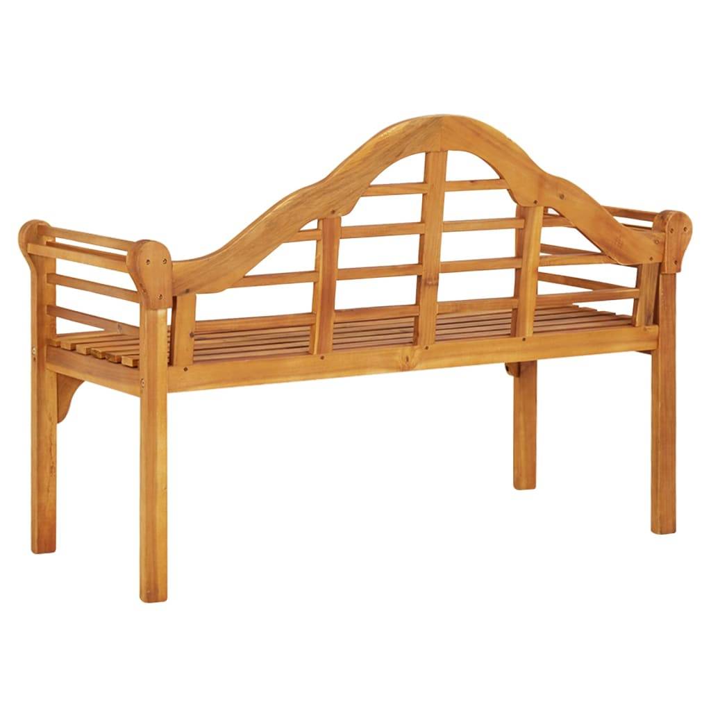 Maison Chic - Banc de jardin - Banc d'extérieur - Banquette 125 cm Bois d'acacia solide - Imagen 4