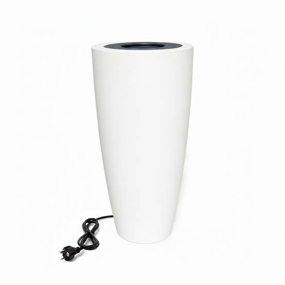 Pot lumineux conique 200l delight - plast' up rotomoulage - Image 1