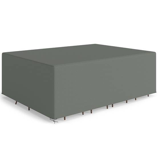 Housse protection salon jardin Oxford 600D imperméable anti-UV 275x205x90 gris - ComfortXL Outdoor Living - Image 1