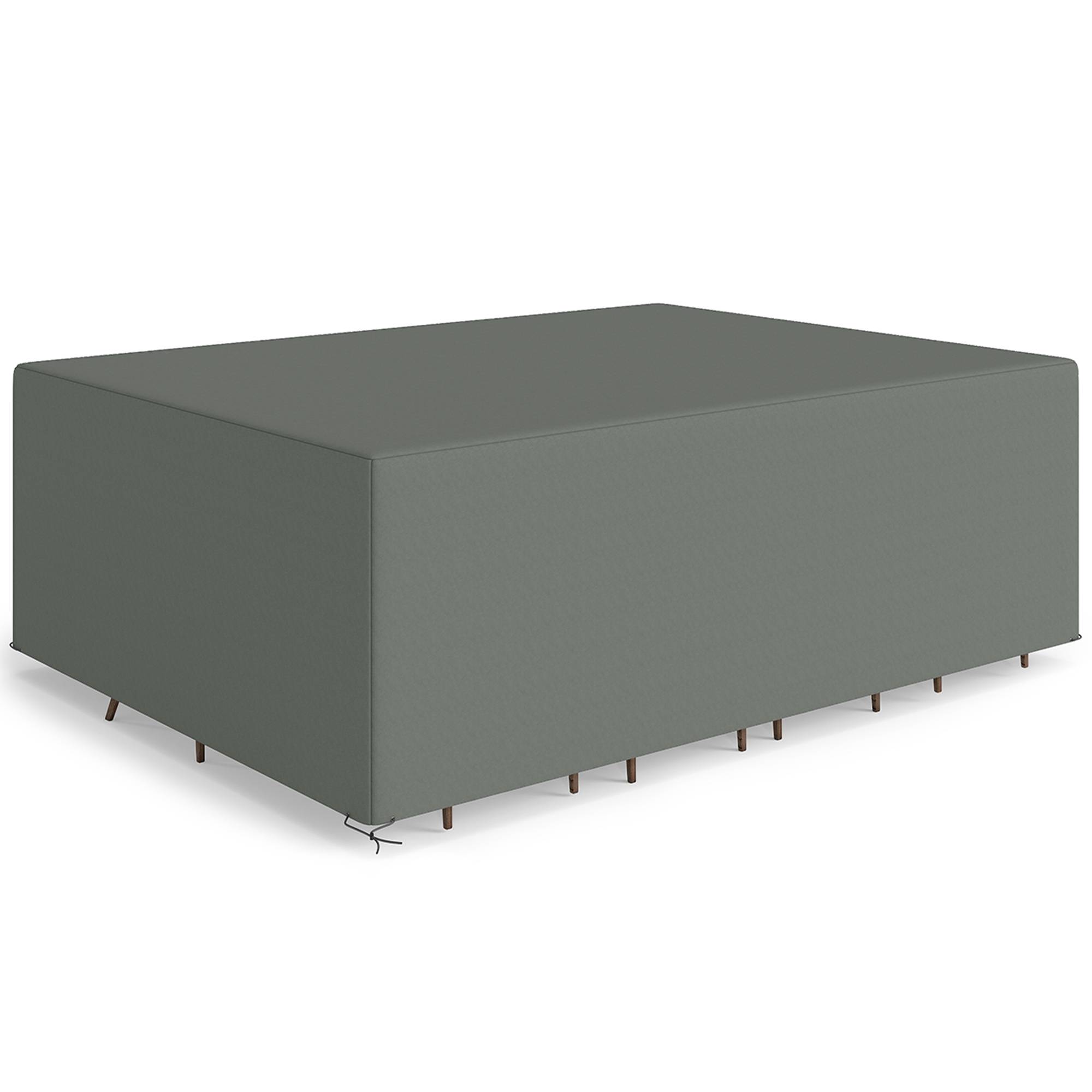 Housse protection salon jardin Oxford 600D imperméable anti-UV 275x205x90 gris - ComfortXL Outdoor Living - Image 1