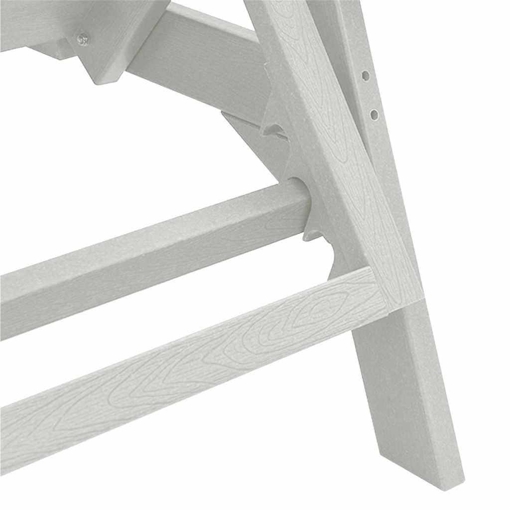 Vidaxl - Transat 3 pcs Blanc Polyéthylène vidaXL 3335854 - Image 9