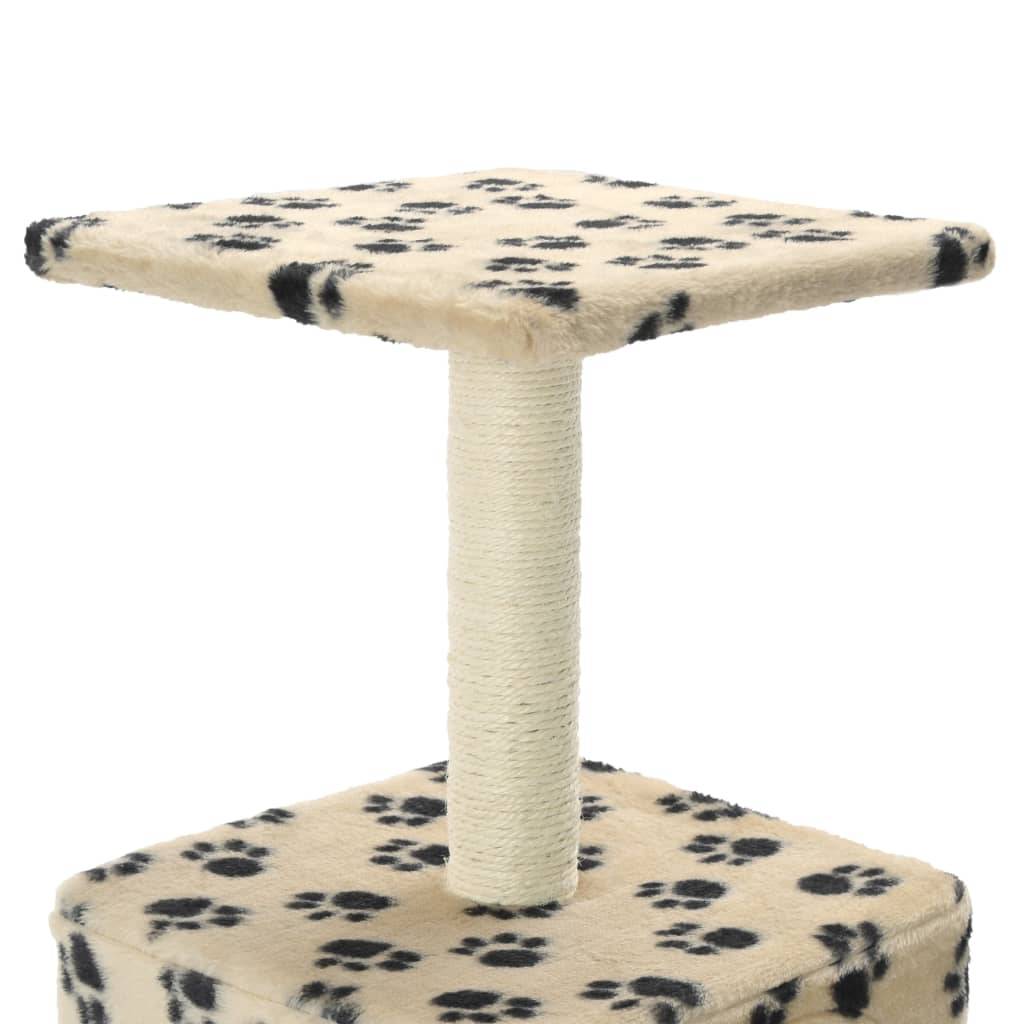 Arbre à chat  Sara Teresa Beige  30 X 30 cm  - P87209B - Image 5